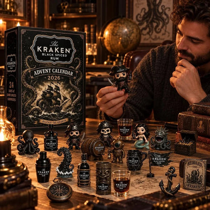 Rum Advent Calendar 24 Mini Bottles Christmas Countdown