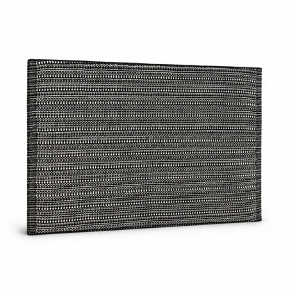 Runner Rug Striped Cotton Blend Anti-Slip