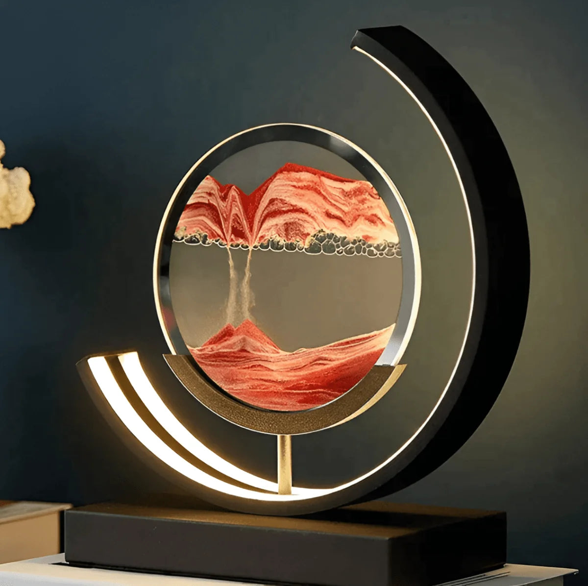 Sand Lamp Flowing Sand Dimmable Light