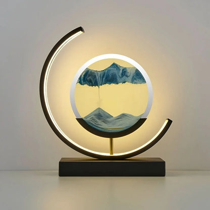 Sand Lamp Flowing Sand Dimmable Light