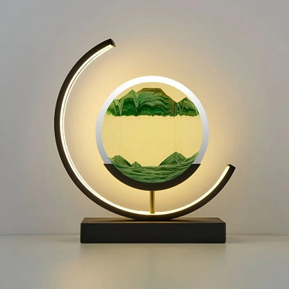 Sand Lamp Flowing Sand Dimmable Light