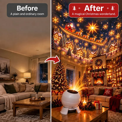 Scene Projector USB-Powered Compact Holiday Light