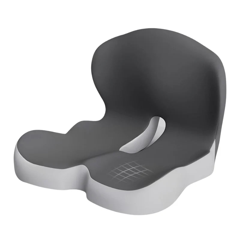 Seat Cushion Ergonomic Memory Foam Non-Slip Bottom