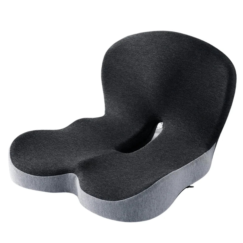 Seat Cushion Ergonomic Memory Foam Non-Slip Bottom