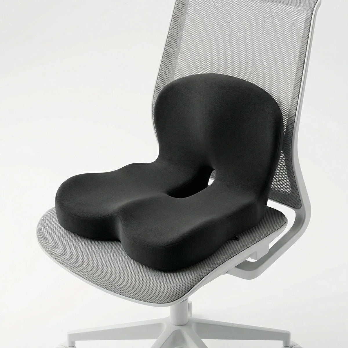 Seat Cushion Ergonomic Memory Foam Non-Slip Bottom