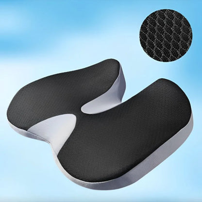 Seat Cushion U-Shaped Slow-Rebound Memory Foam Non-Slip Washable Cover