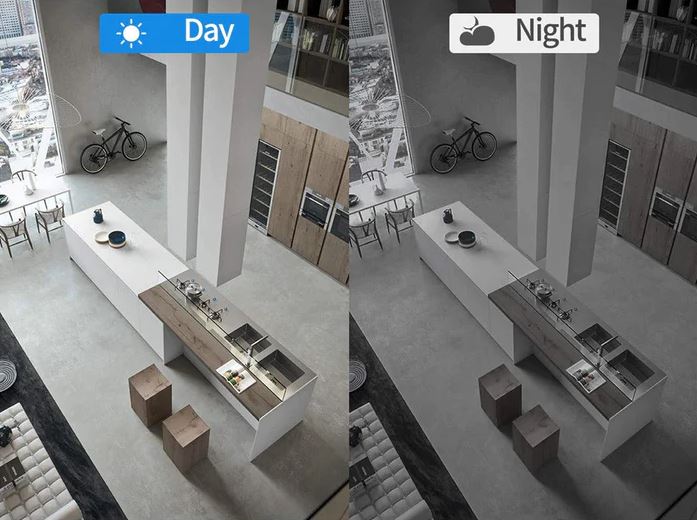 Security Camera 2-Pack WiFi Night Vision Motion Detection