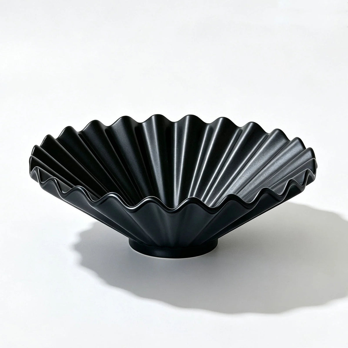 Serving Platter Ceramic Wavy Edge Dishwasher Safe