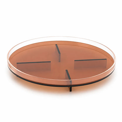 Serving Tray Food-Safe Acrylic Modern Retro Scratch-Resistant