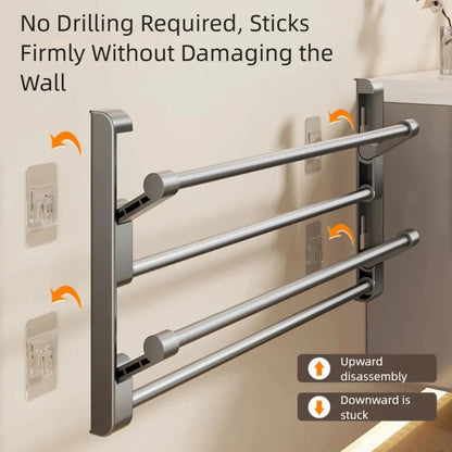 Shoe Rack Wall-Mounted Space-Saving Integrated Drainage