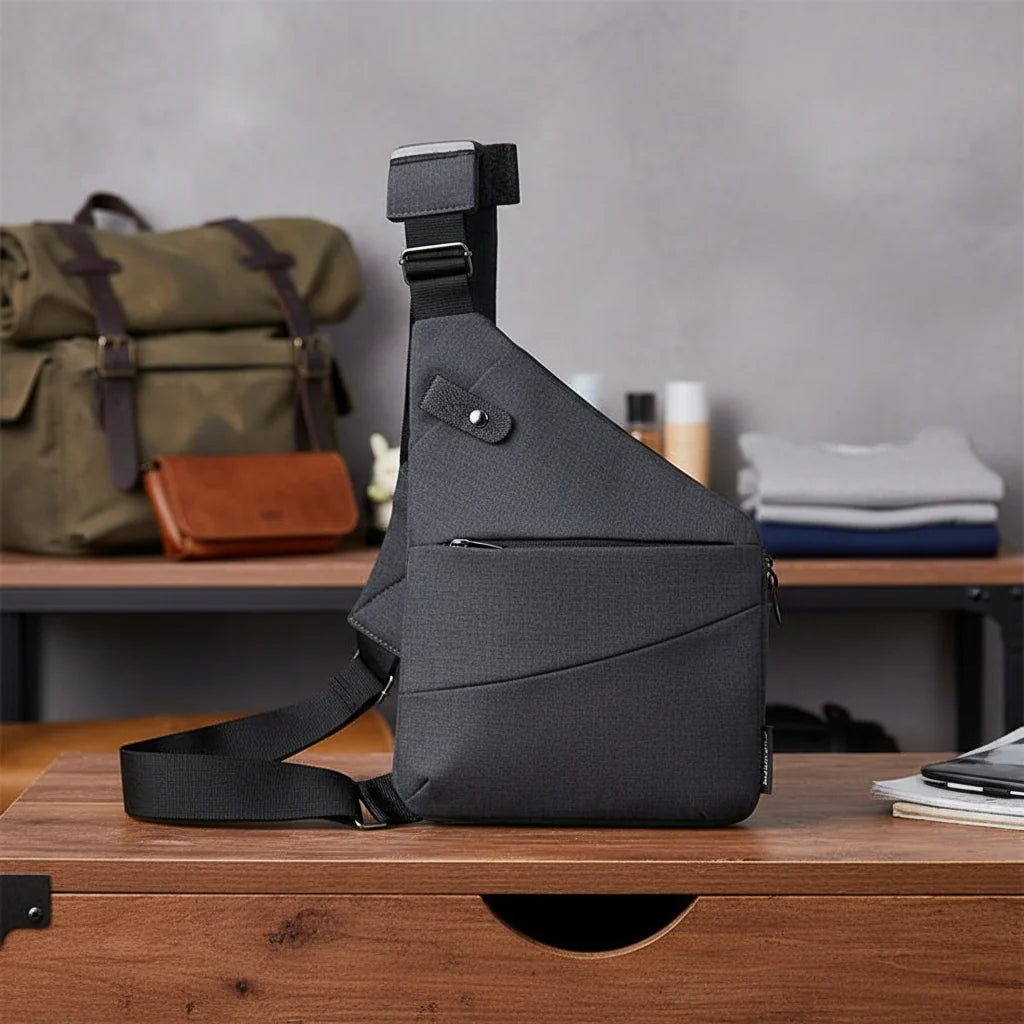 Shoulder Bag Anti-Theft RFID-Blocking Cut-Resistant