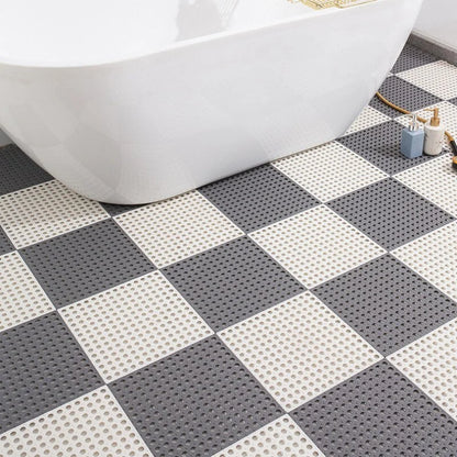 Shower Floor Mat Non-Slip Quick-Drying Soft Plastic