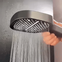Shower Head Turbo Boost Built-In Filter Multiple Spray Modes