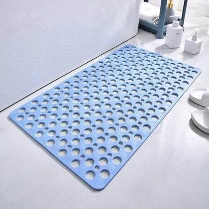 Shower Mat Textured Non-Slip Suction Backing & Drainage
