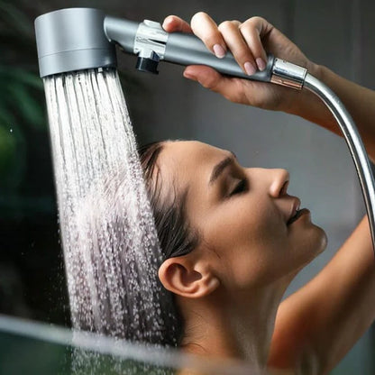 Showerhead 3 Spray Settings Built-In Replaceable Filter