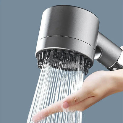 Showerhead 3 Spray Settings Built-In Replaceable Filter