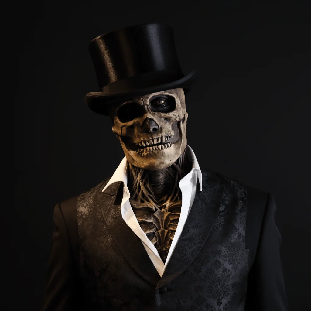 Skeleton Mask Full-Face Breathable Ventilated Design