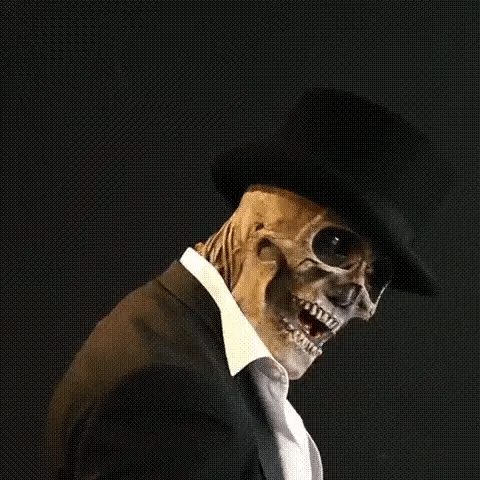 Skeleton Mask Full-Face Breathable Ventilated Design