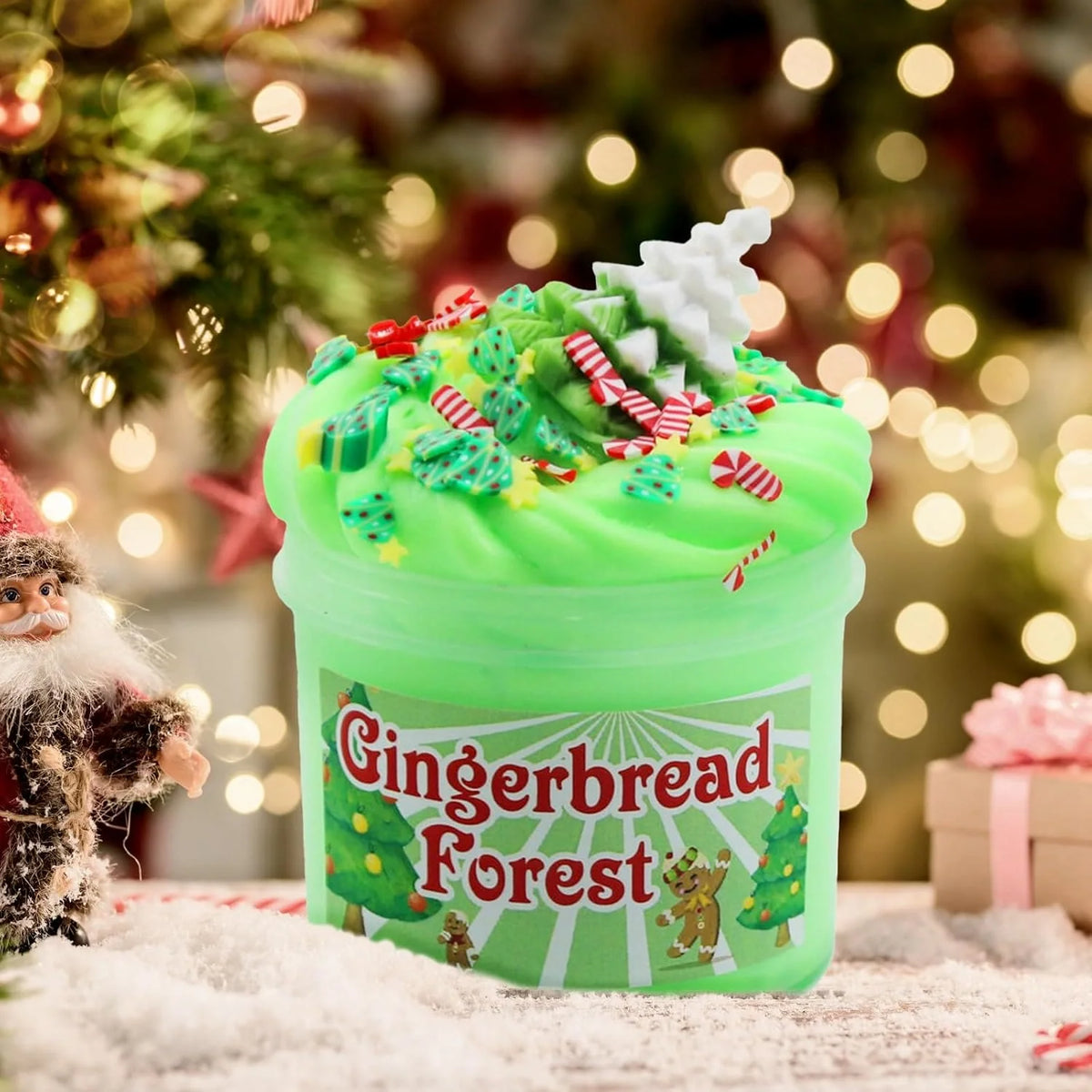 Slime Advent Calendar 24-Day Non-Sticky Slime & Charms