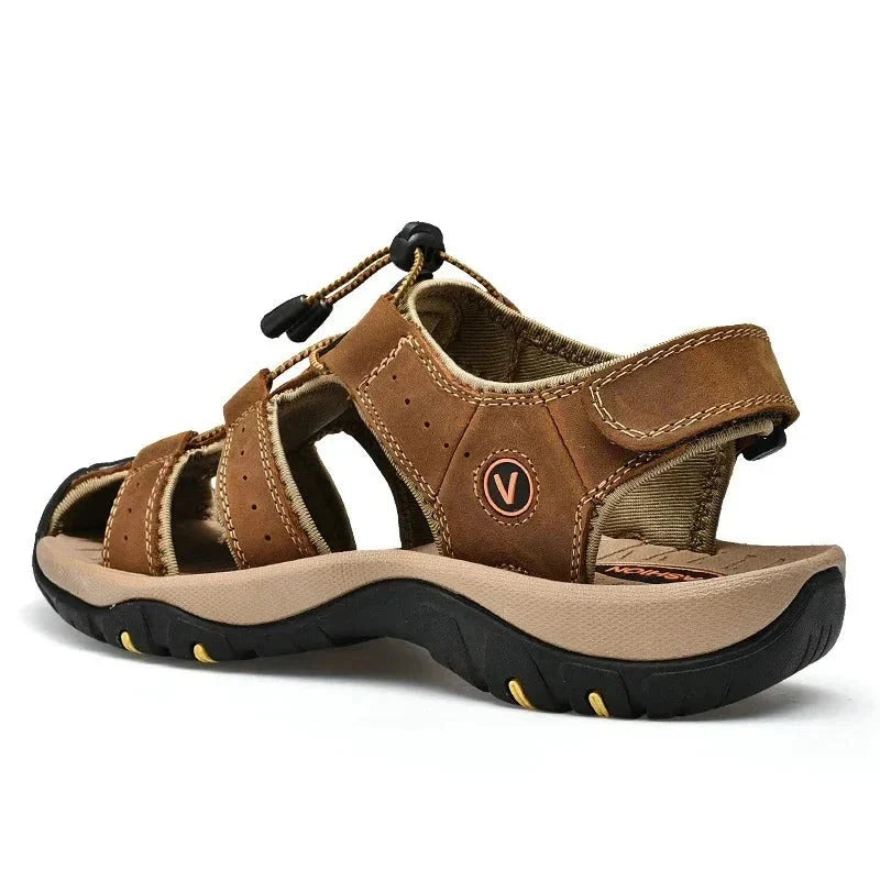 Slip-On Sandals Breathable Cushioned Sole Elastic Band