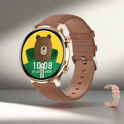 Smart Watch AMOLED Bluetooth Calling IP68 Water-Resistant