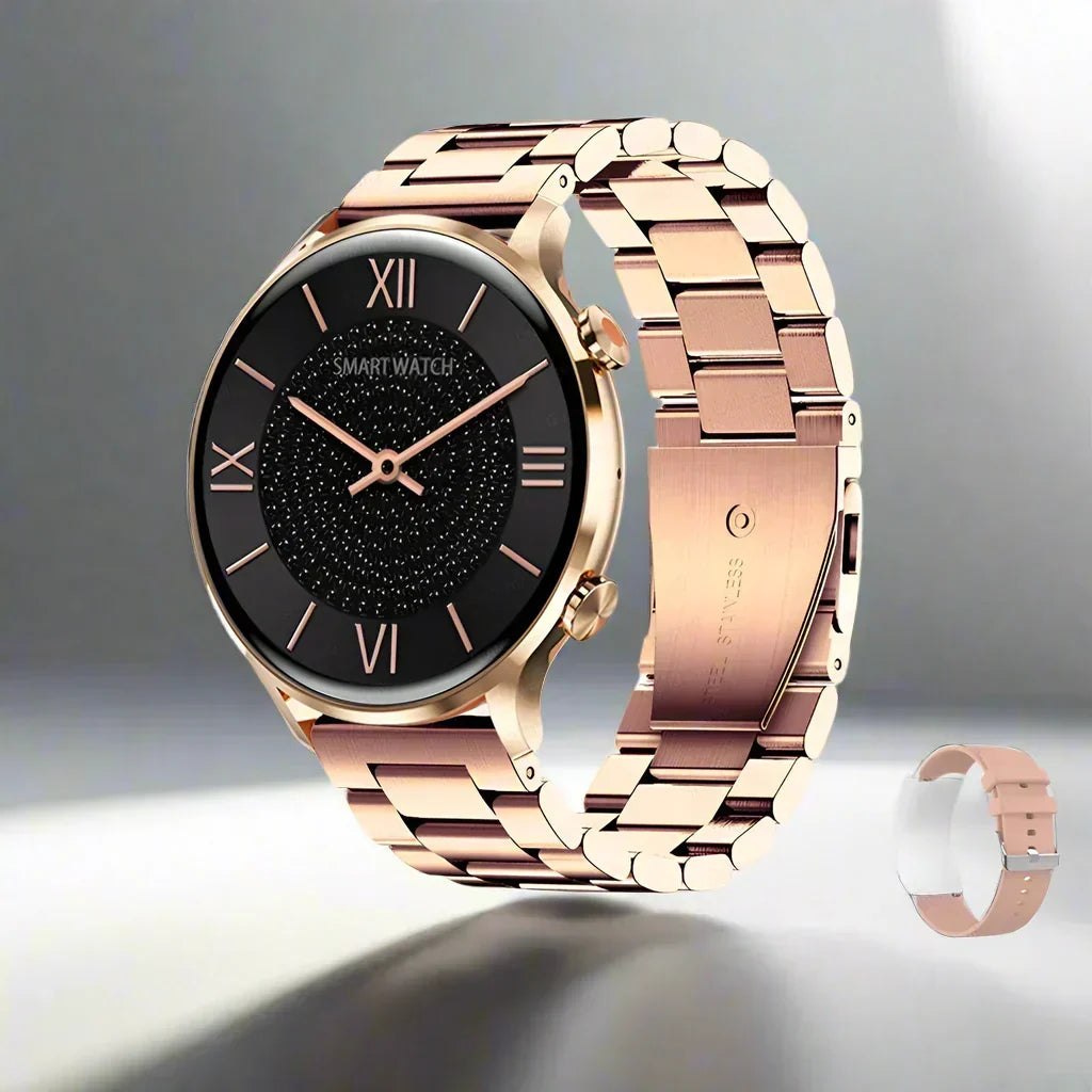 Smart Watch AMOLED Bluetooth Calling IP68 Water-Resistant
