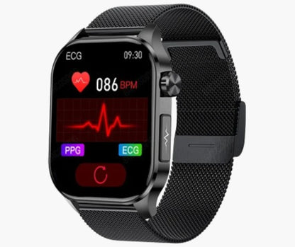 Smart Watch Laser Blood Sugar Tracking App Alerts