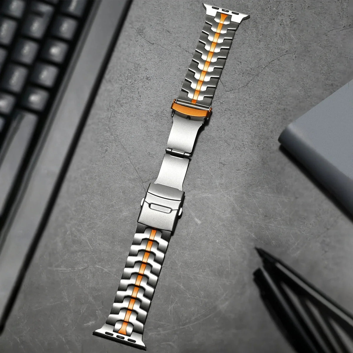 Smartwatch Band Titanium Lightweight Hypoallergenic Quick Release