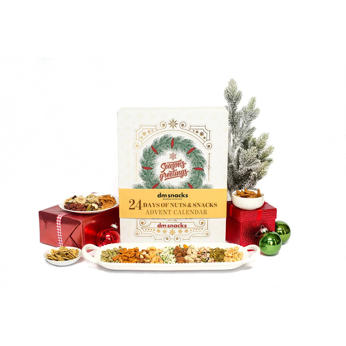 Snack Advent Calendar 24-Day Gourmet Nuts & Snacks