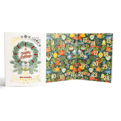 Snack Advent Calendar 24-Day Gourmet Nuts & Snacks
