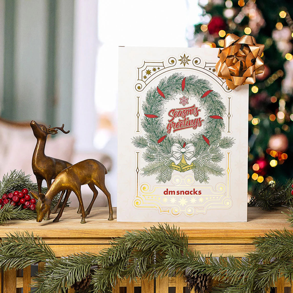 Snack Advent Calendar 24-Day Gourmet Nuts & Snacks