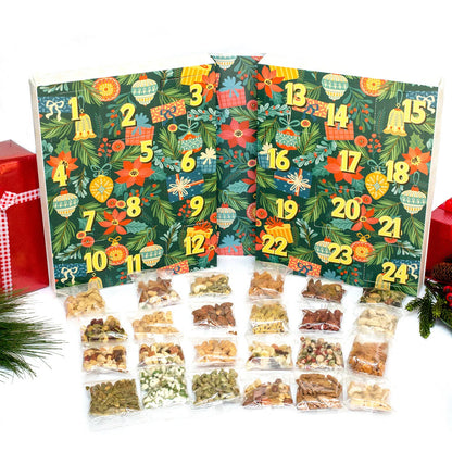 Snack Advent Calendar 24-Day Gourmet Nuts & Snacks