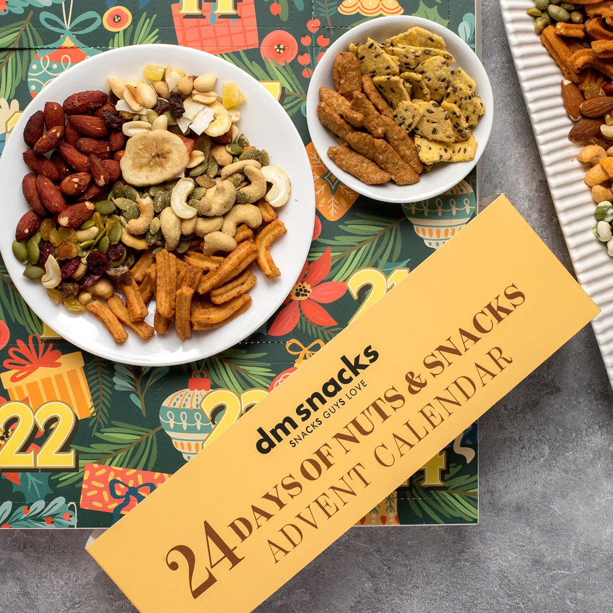 Snack Advent Calendar 24-Day Gourmet Nuts & Snacks