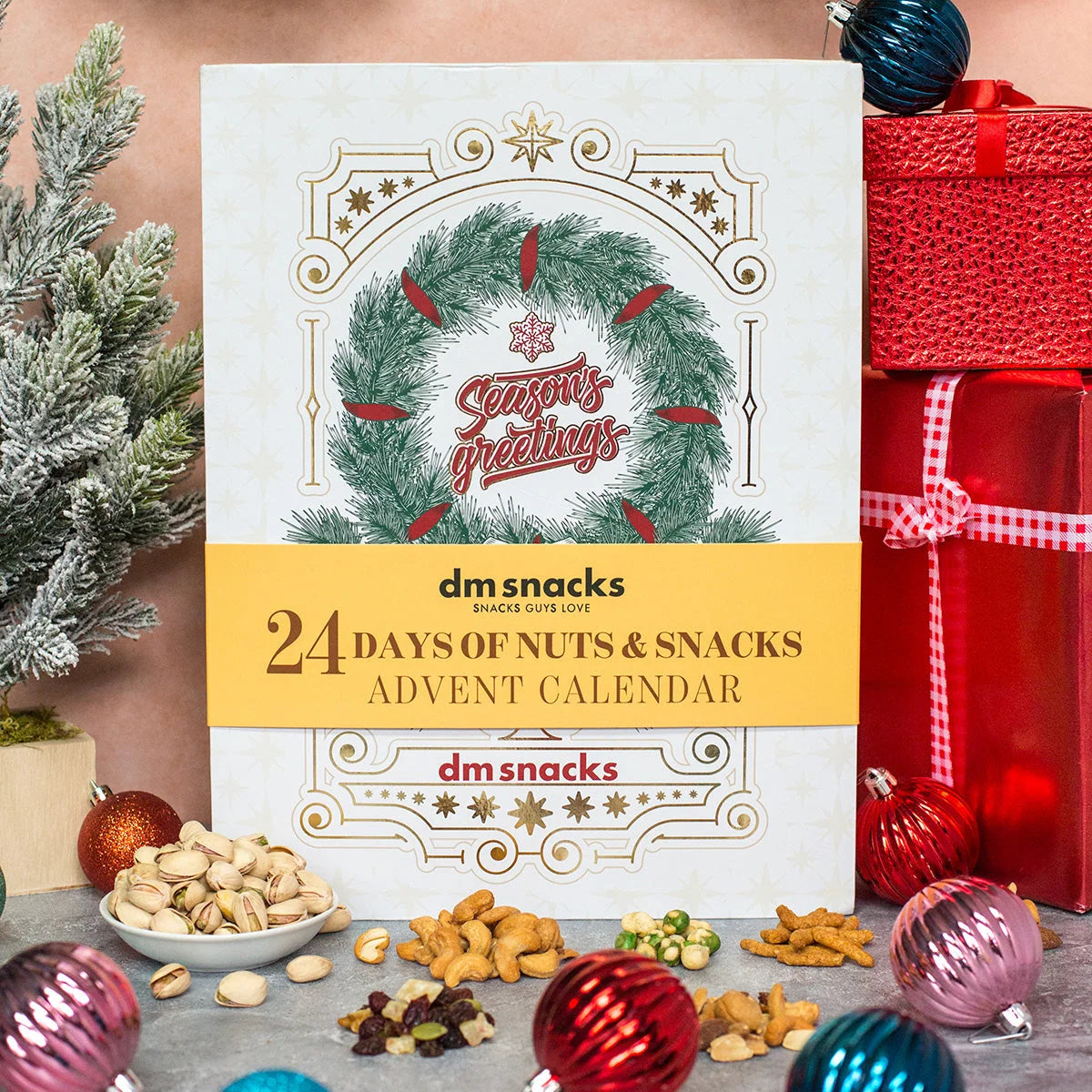 Snack Advent Calendar 24-Day Gourmet Nuts & Snacks