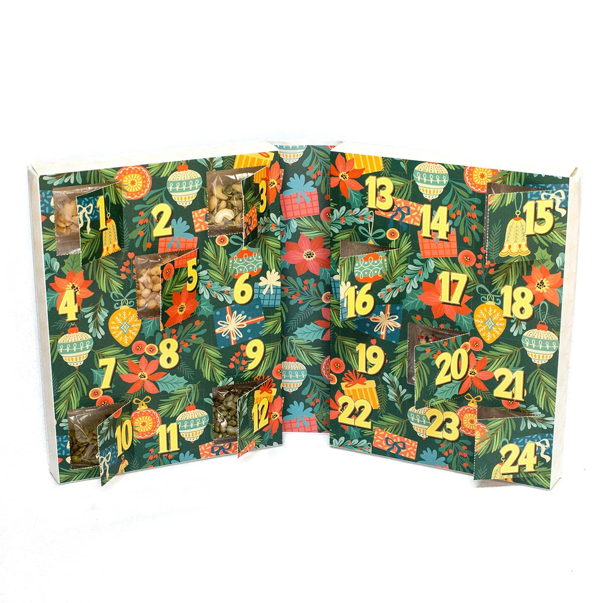 Snack Advent Calendar 24-Day Gourmet Nuts & Snacks