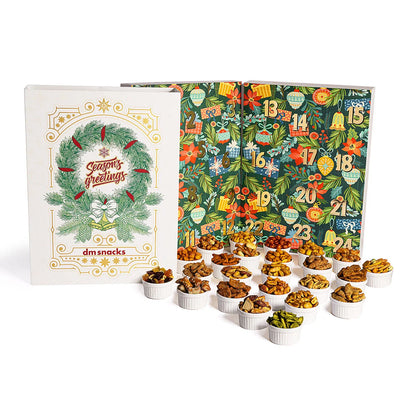 Snack Advent Calendar 24-Day Gourmet Nuts & Snacks