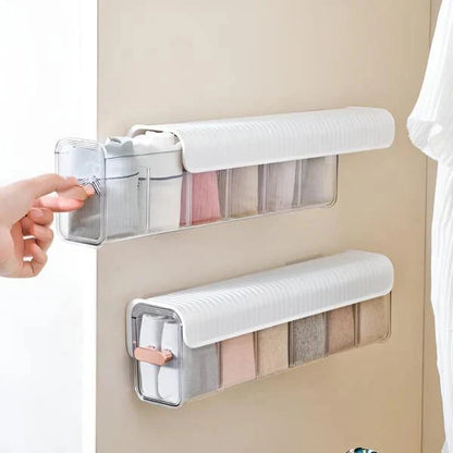 Sock & Underwear Organizer Flexible Compartments Space-Saving Design