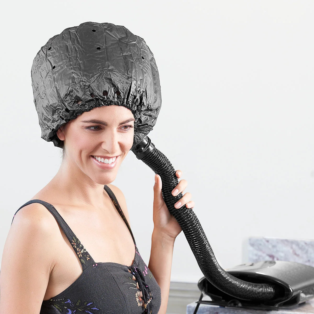 Soft Bonnet Hair Dryer Ionic Technology 4 Heat Settings