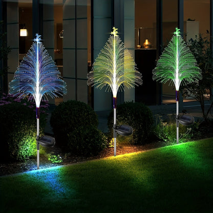 Solar Garden Lights 7-Color RGB Weatherproof