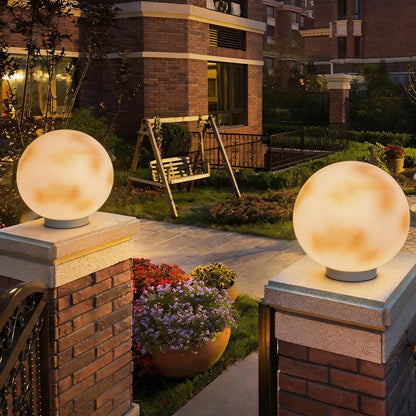 Solar Pillar Light Solar-Powered Automatic Three Color Temperatures IP65
