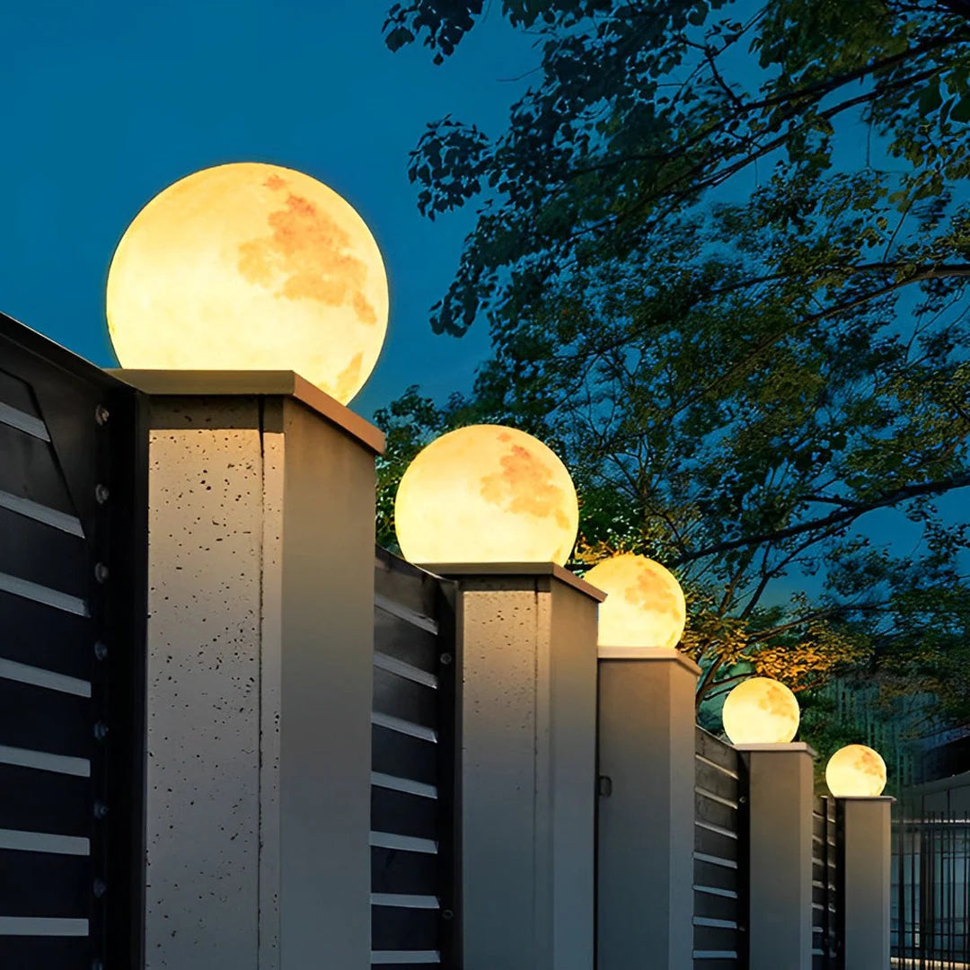Solar Pillar Light Solar-Powered Automatic Three Color Temperatures IP65