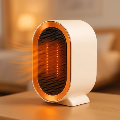 Space Heater Ceramic Portable Silent Tip-Over & Overheat Protection