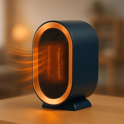 Space Heater Ceramic Portable Silent Tip-Over & Overheat Protection