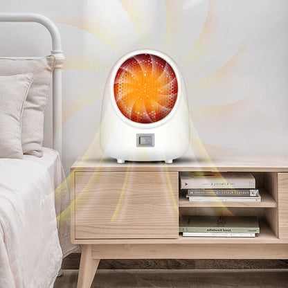 Space Heater Compact PTC Ceramic Quick Heat & Timer