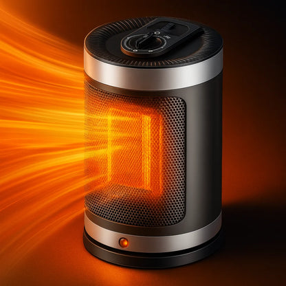 Space Heater Fan-Assisted 900W Overheat Protection