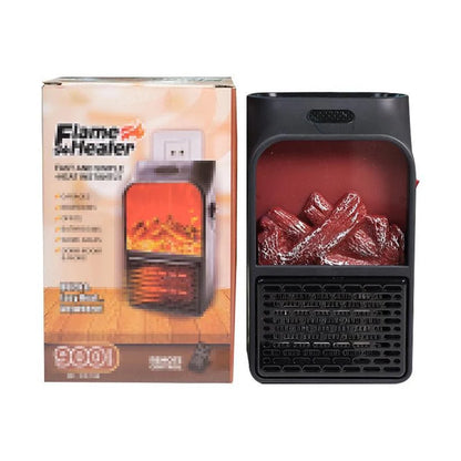 Space Heater Plug-In PTC Ceramic Flame Effect