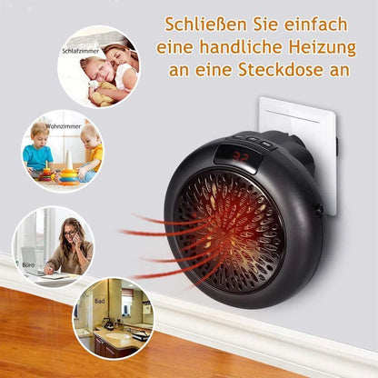 Space Heater Portable Fast Heating Adjustable Temperature & Timer