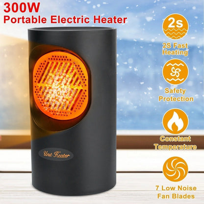 Space Heater Rapid Heat 300W Quiet