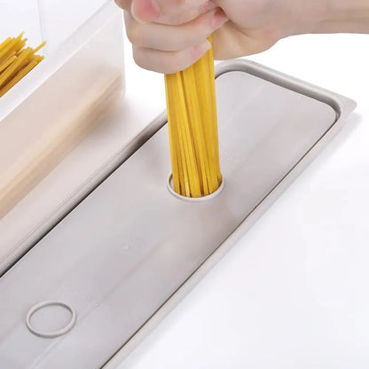 Spaghetti Storage Containers Airtight Stackable Set of 2