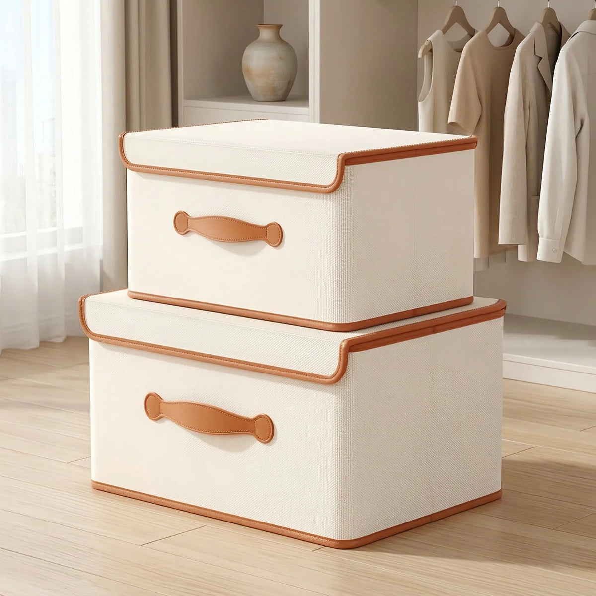 Storage Box Foldable Oxford Fabric Reinforced Frame